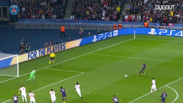 PSG defeated Bayern Munich in the Champions League 2017-18 